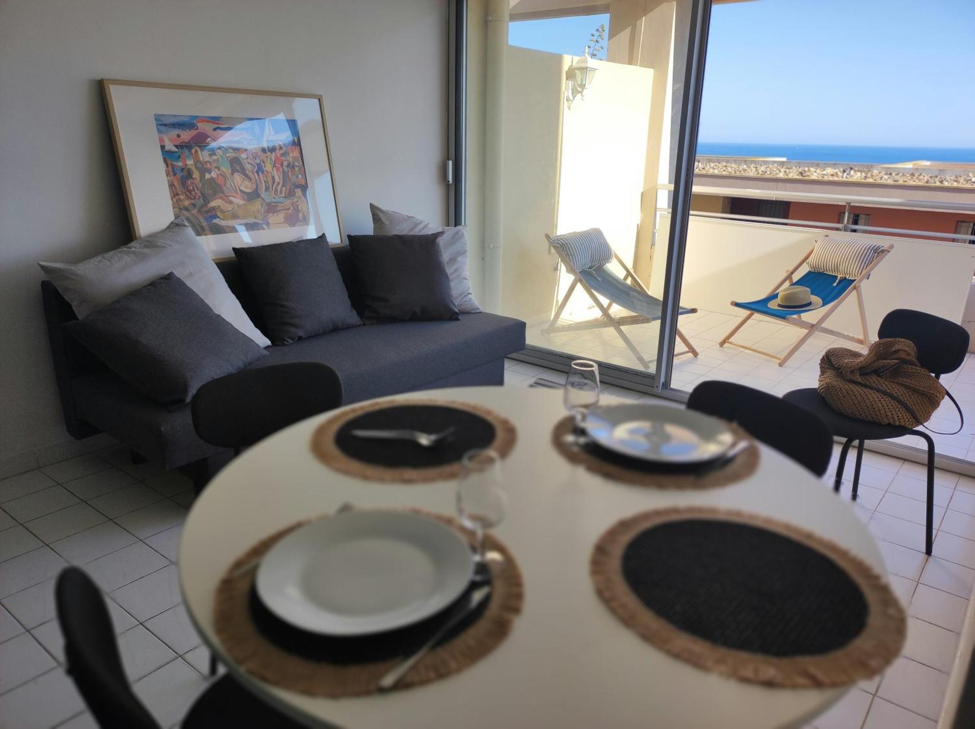 Appartement Vue Bleu Azur 세테 외부 사진